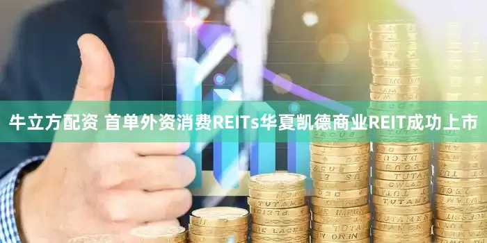 牛立方配资 首单外资消费REITs华夏凯德商业REIT成功上市